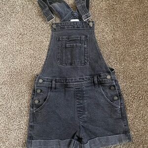 Hidden Women's Denim Overall Shorts